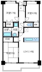 サザンクロスの物件間取画像